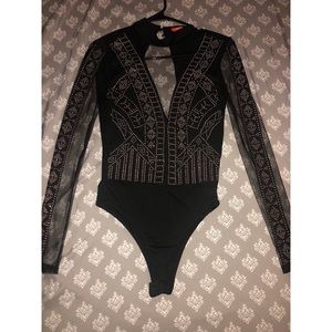 a’gaci studded body suit
